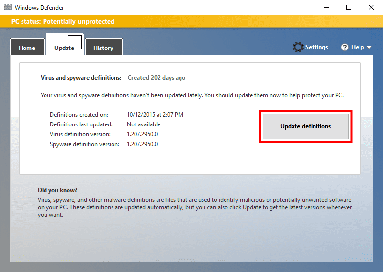 for iphone instal Windows Defender Definition Updates free
